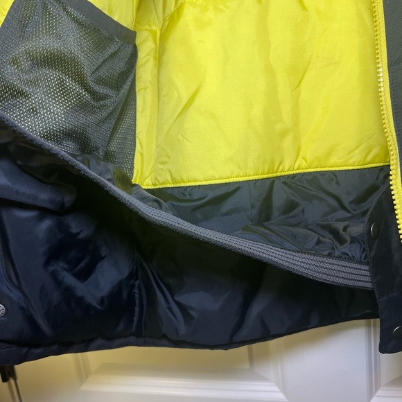 Columbia Kids' Black, Gray, and Yellow Winter Coat - Picture 10 of 11